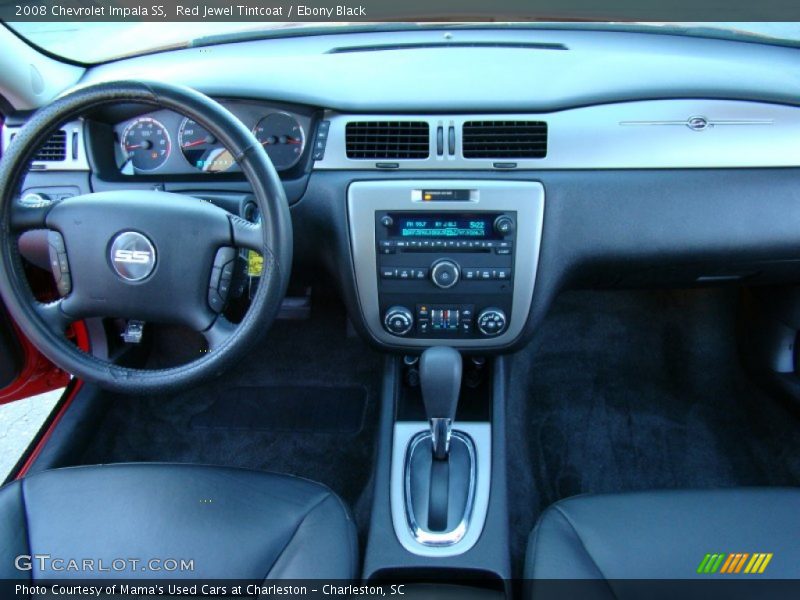 Red Jewel Tintcoat / Ebony Black 2008 Chevrolet Impala SS