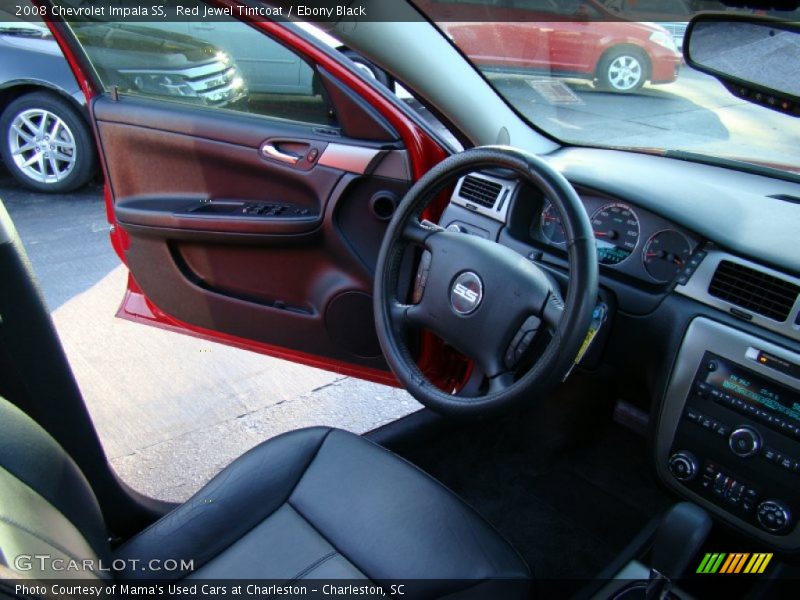 Red Jewel Tintcoat / Ebony Black 2008 Chevrolet Impala SS