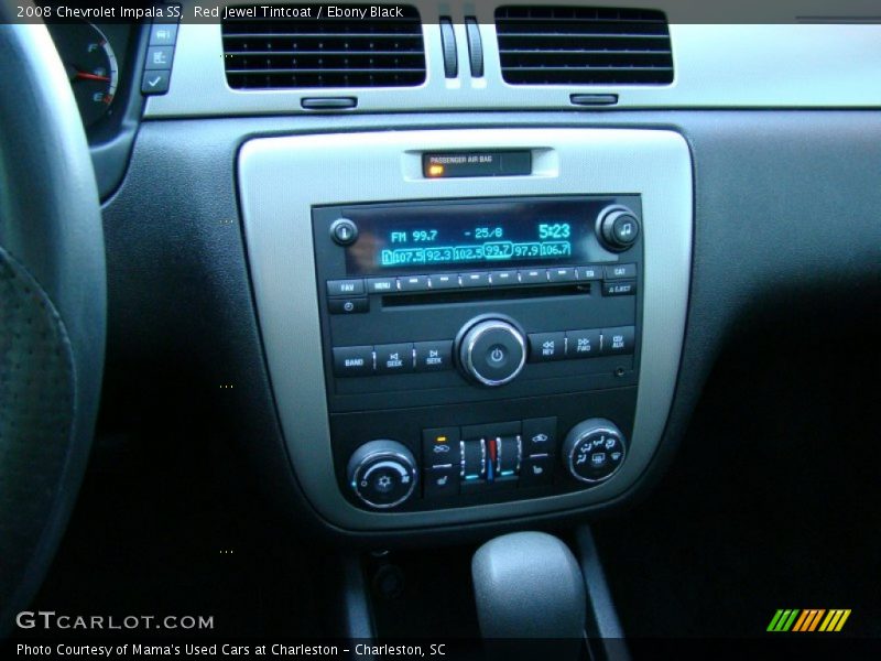 Red Jewel Tintcoat / Ebony Black 2008 Chevrolet Impala SS