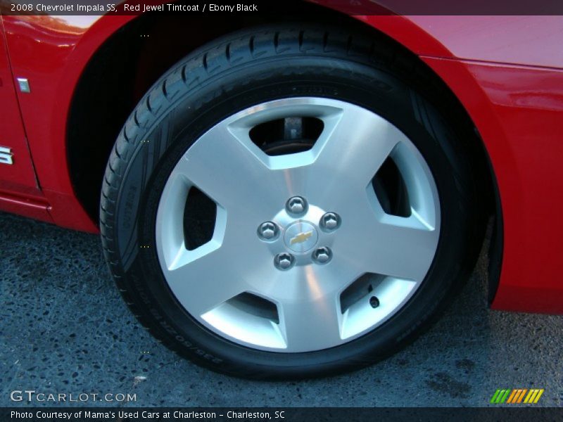 Red Jewel Tintcoat / Ebony Black 2008 Chevrolet Impala SS