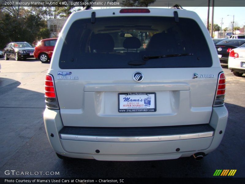 Light Sage Metallic / Pebble 2007 Mercury Mariner Hybrid 4WD