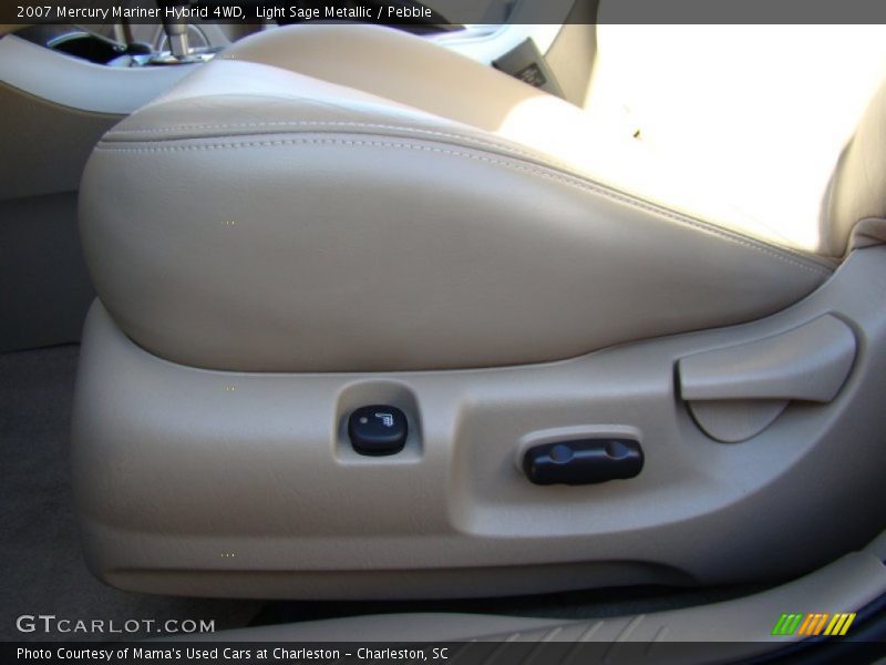 Light Sage Metallic / Pebble 2007 Mercury Mariner Hybrid 4WD