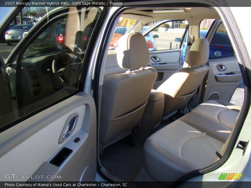 Light Sage Metallic / Pebble 2007 Mercury Mariner Hybrid 4WD
