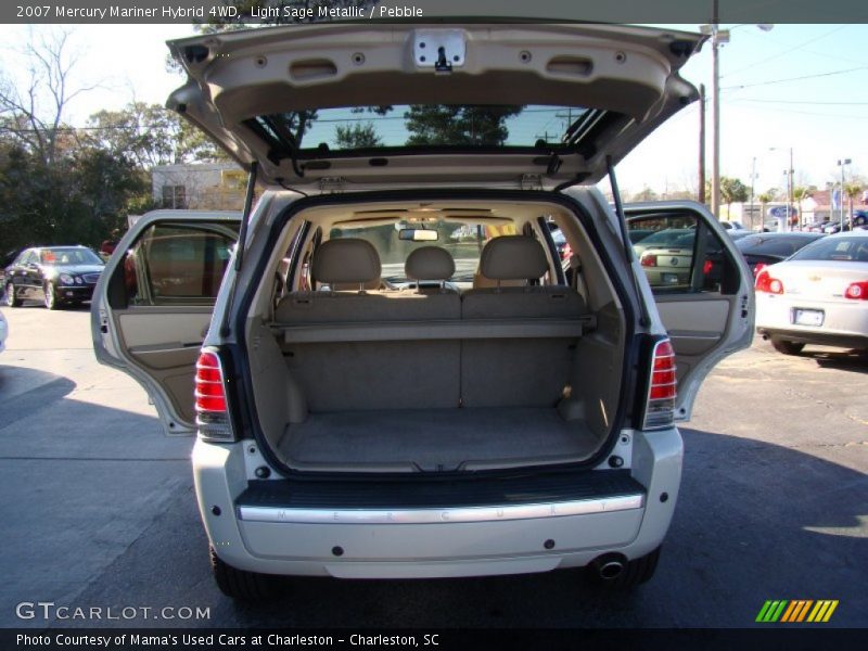 Light Sage Metallic / Pebble 2007 Mercury Mariner Hybrid 4WD
