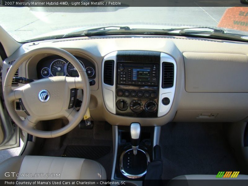 Light Sage Metallic / Pebble 2007 Mercury Mariner Hybrid 4WD
