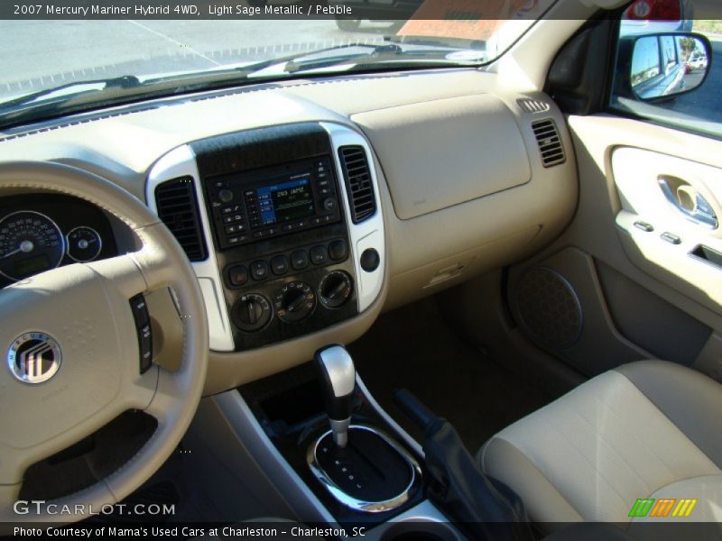 Light Sage Metallic / Pebble 2007 Mercury Mariner Hybrid 4WD