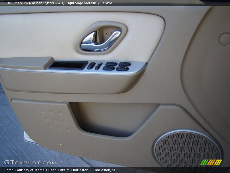 Light Sage Metallic / Pebble 2007 Mercury Mariner Hybrid 4WD