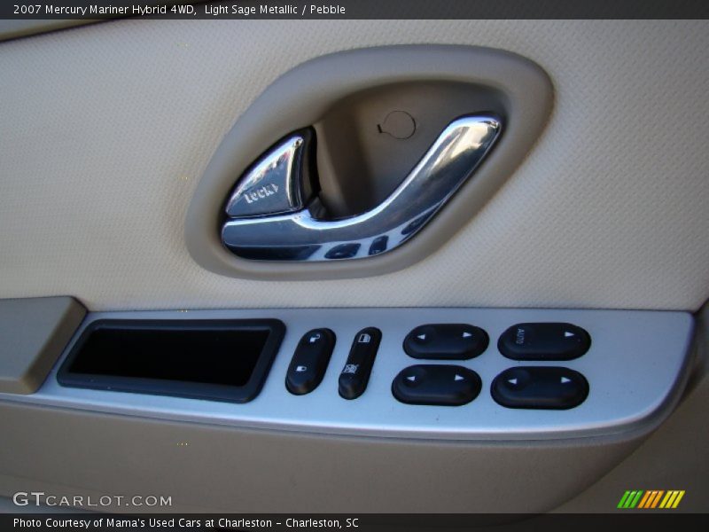 Light Sage Metallic / Pebble 2007 Mercury Mariner Hybrid 4WD