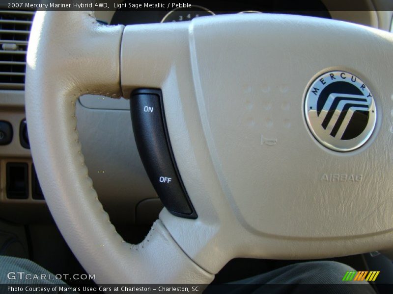 Light Sage Metallic / Pebble 2007 Mercury Mariner Hybrid 4WD
