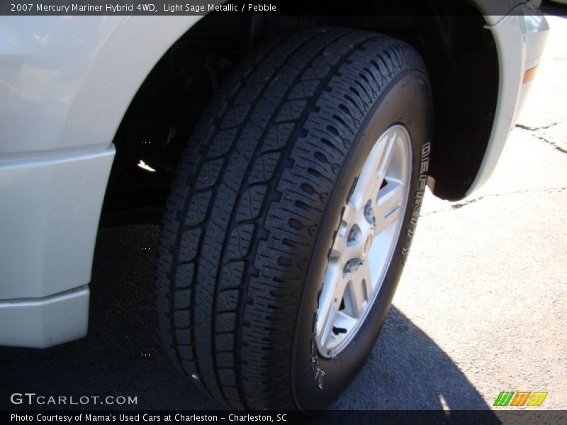 Light Sage Metallic / Pebble 2007 Mercury Mariner Hybrid 4WD