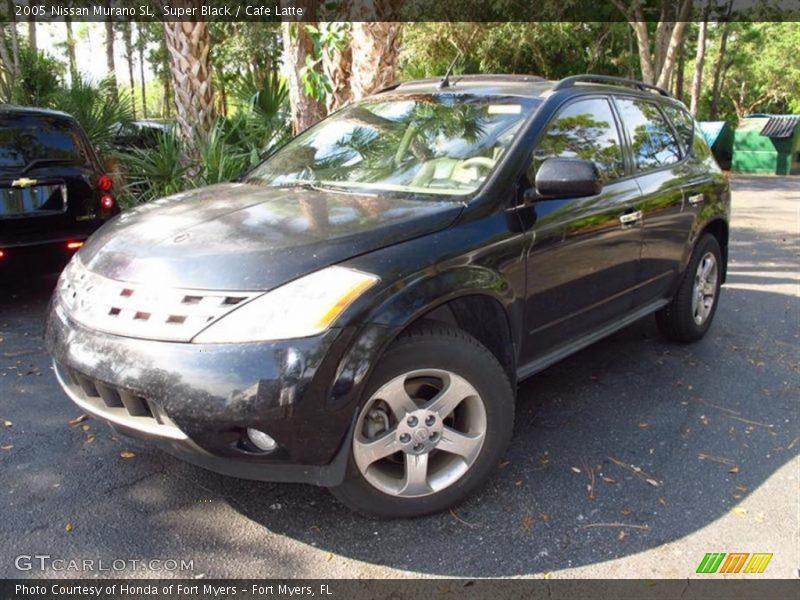 Super Black / Cafe Latte 2005 Nissan Murano SL