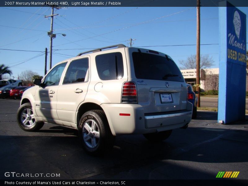 Light Sage Metallic / Pebble 2007 Mercury Mariner Hybrid 4WD