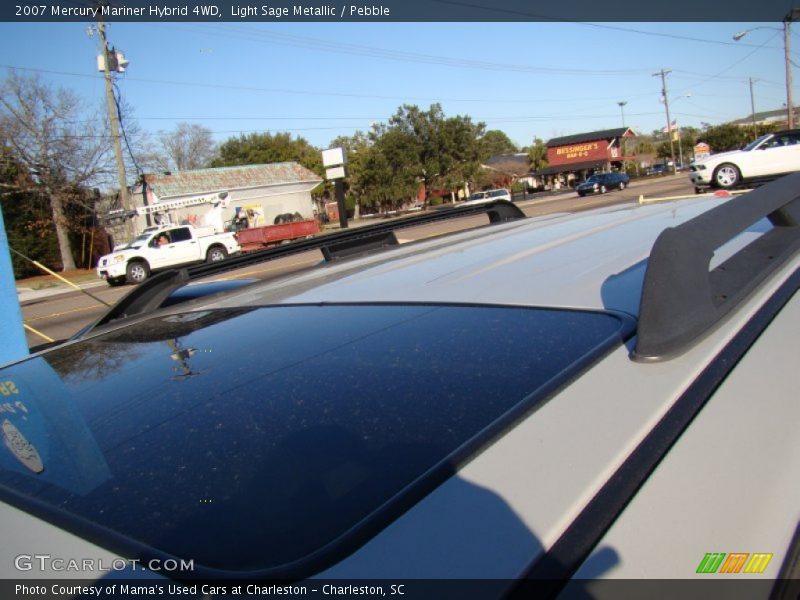 Light Sage Metallic / Pebble 2007 Mercury Mariner Hybrid 4WD