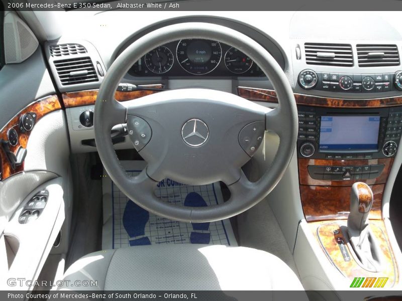 Alabaster White / Ash 2006 Mercedes-Benz E 350 Sedan