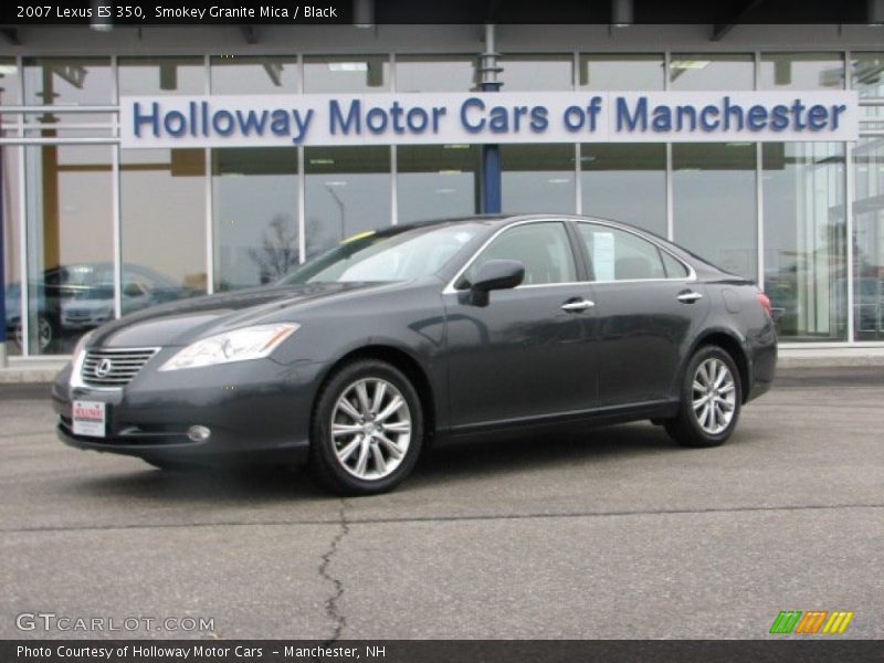 Smokey Granite Mica / Black 2007 Lexus ES 350