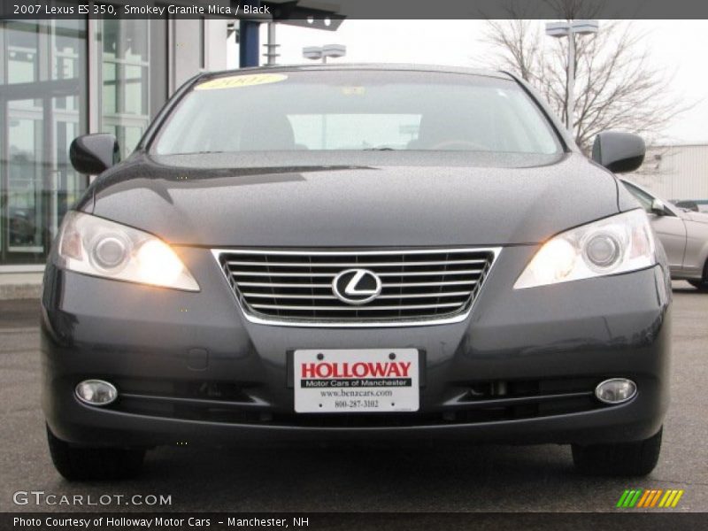 Smokey Granite Mica / Black 2007 Lexus ES 350