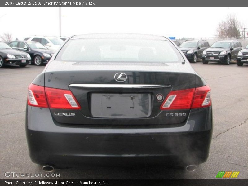 Smokey Granite Mica / Black 2007 Lexus ES 350