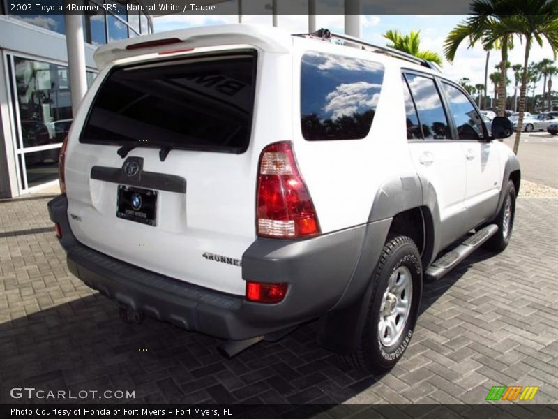 Natural White / Taupe 2003 Toyota 4Runner SR5