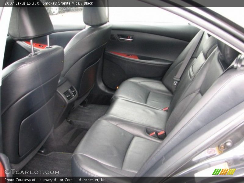 Smokey Granite Mica / Black 2007 Lexus ES 350