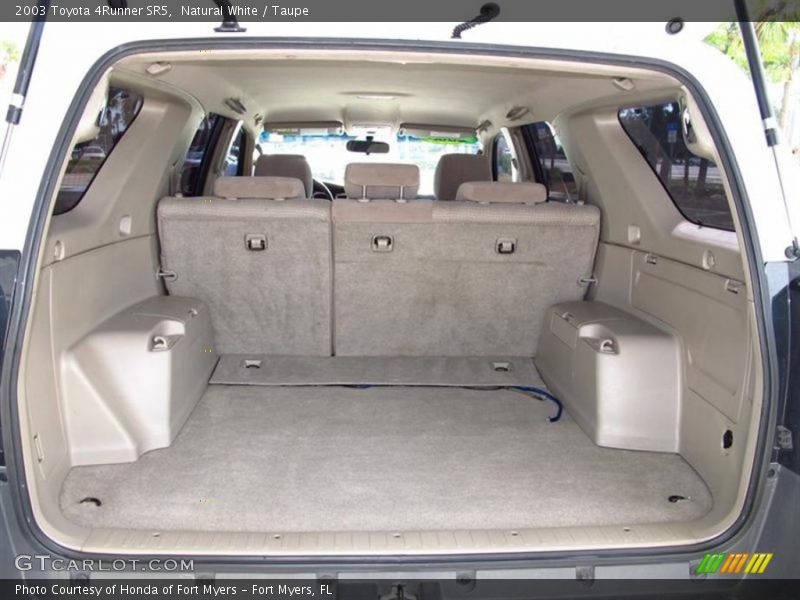 Natural White / Taupe 2003 Toyota 4Runner SR5