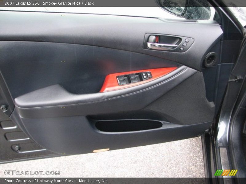 Smokey Granite Mica / Black 2007 Lexus ES 350