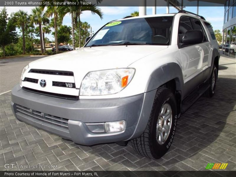 Natural White / Taupe 2003 Toyota 4Runner SR5