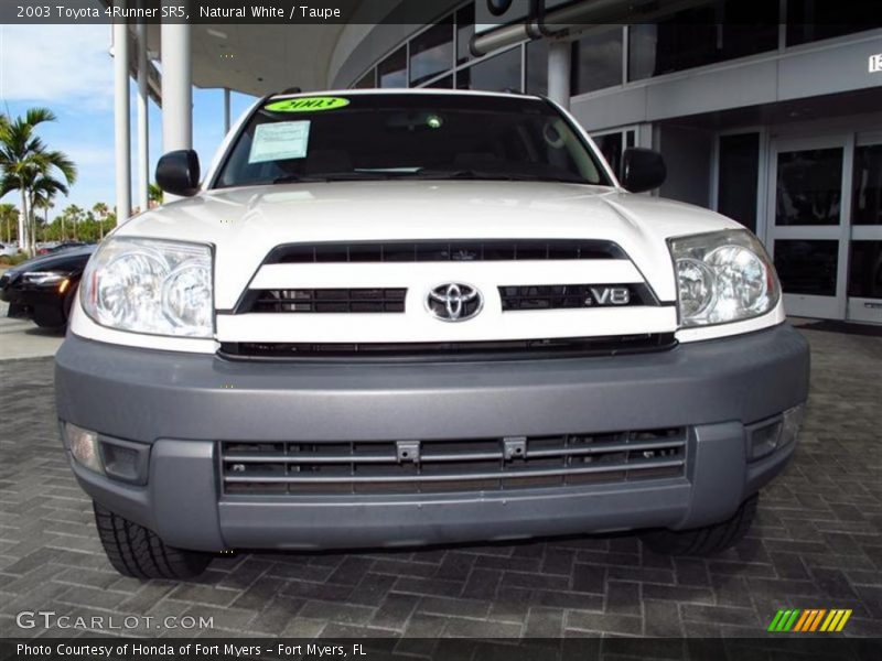 Natural White / Taupe 2003 Toyota 4Runner SR5