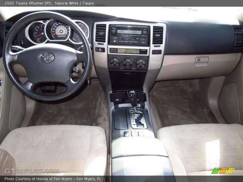 Natural White / Taupe 2003 Toyota 4Runner SR5