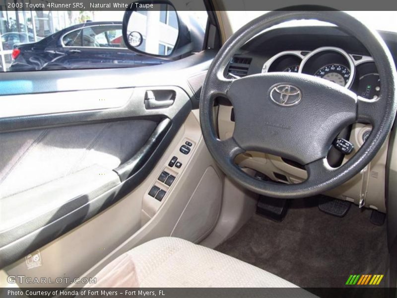 Natural White / Taupe 2003 Toyota 4Runner SR5
