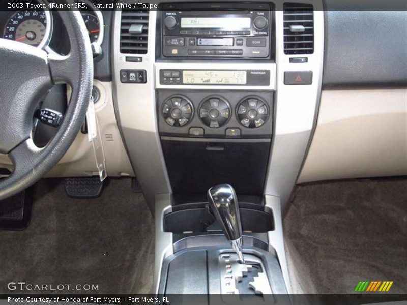 Natural White / Taupe 2003 Toyota 4Runner SR5