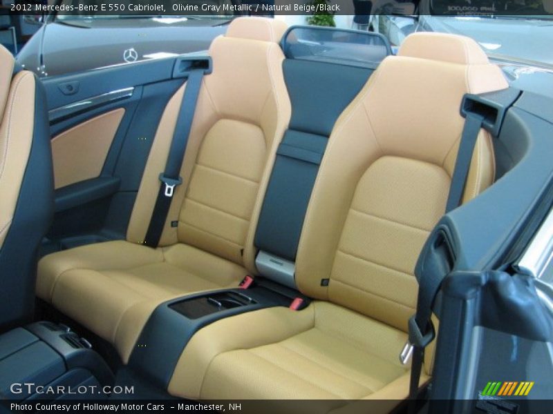  2012 E 550 Cabriolet Natural Beige/Black Interior