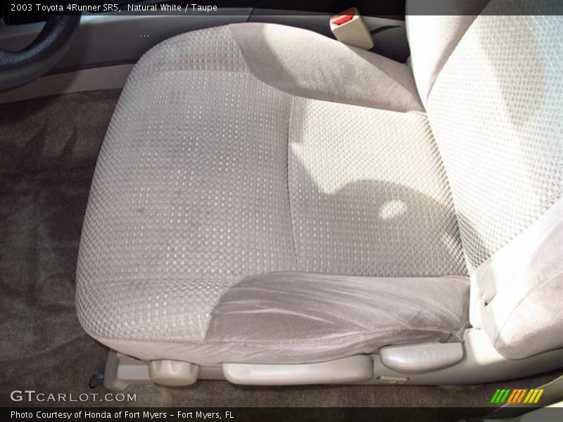 Natural White / Taupe 2003 Toyota 4Runner SR5