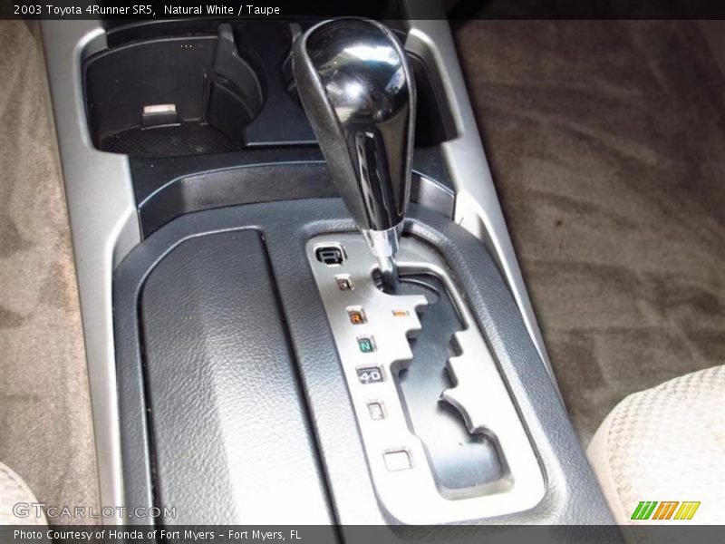 Natural White / Taupe 2003 Toyota 4Runner SR5