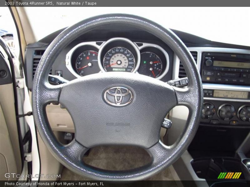 Natural White / Taupe 2003 Toyota 4Runner SR5