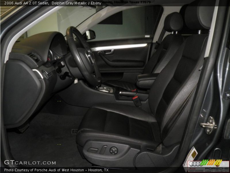 Dolphin Gray Metallic / Ebony 2006 Audi A4 2.0T Sedan