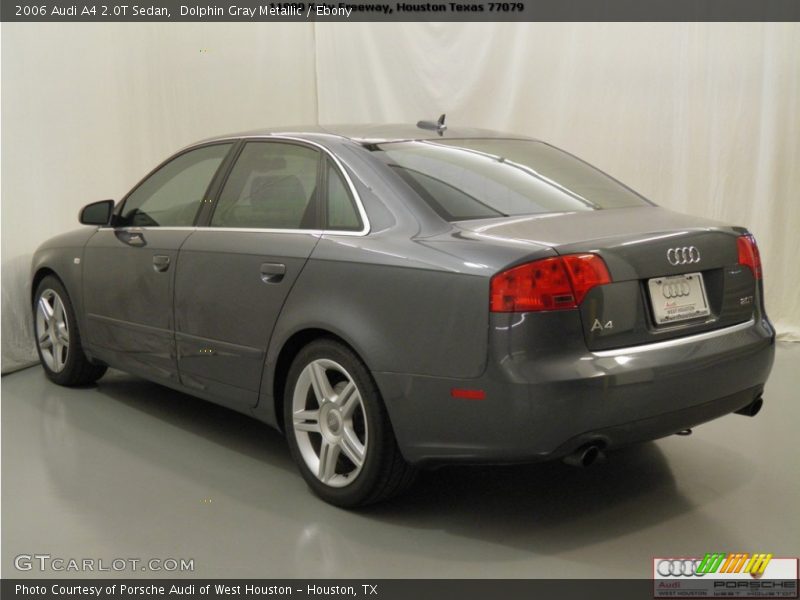 Dolphin Gray Metallic / Ebony 2006 Audi A4 2.0T Sedan