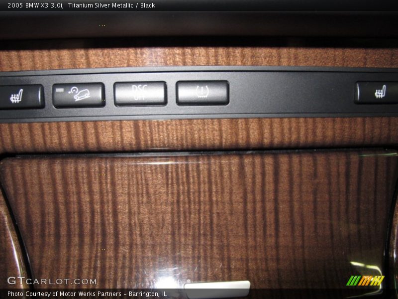 Titanium Silver Metallic / Black 2005 BMW X3 3.0i