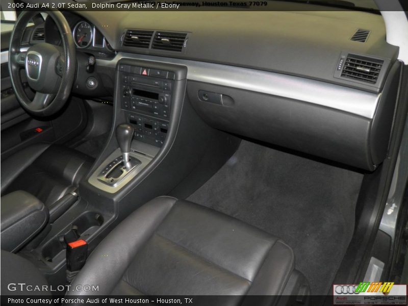 Dolphin Gray Metallic / Ebony 2006 Audi A4 2.0T Sedan