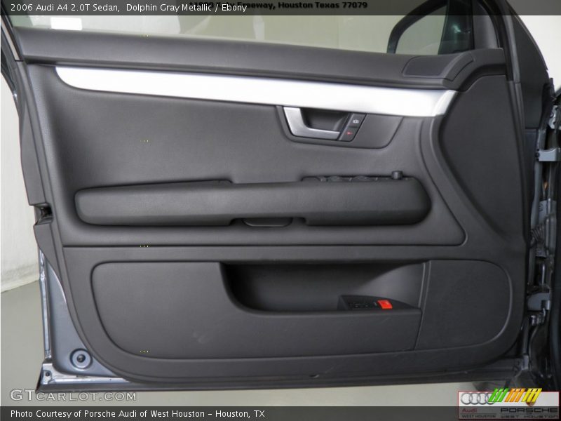 Dolphin Gray Metallic / Ebony 2006 Audi A4 2.0T Sedan