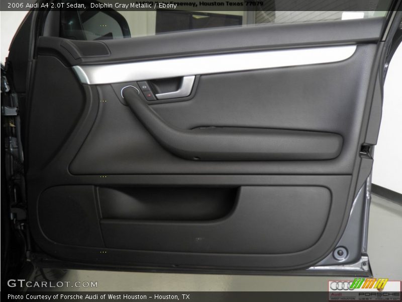 Dolphin Gray Metallic / Ebony 2006 Audi A4 2.0T Sedan