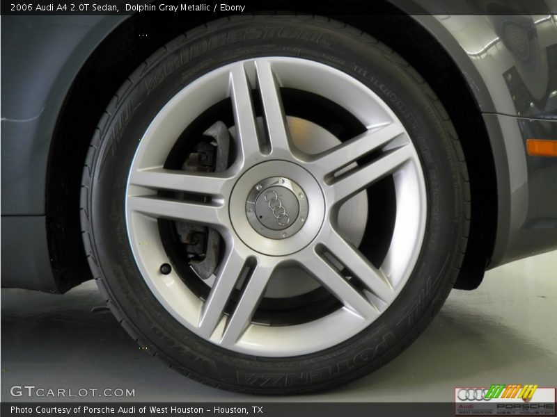 Dolphin Gray Metallic / Ebony 2006 Audi A4 2.0T Sedan