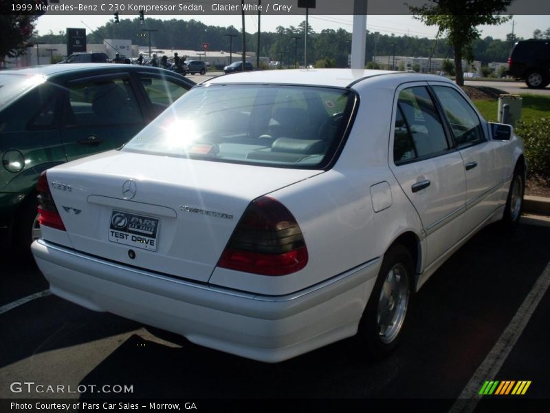 Glacier White / Grey 1999 Mercedes-Benz C 230 Kompressor Sedan