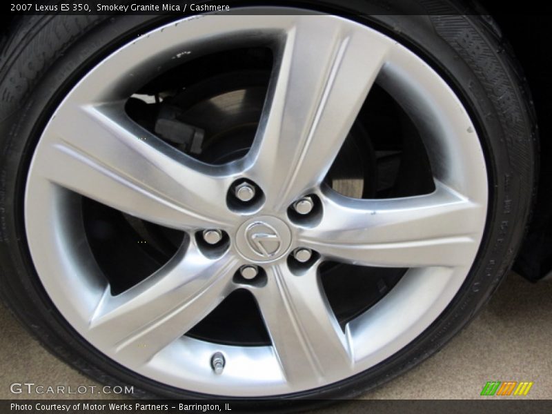 Smokey Granite Mica / Cashmere 2007 Lexus ES 350