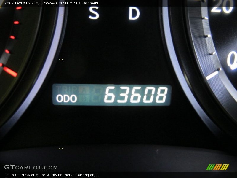 Smokey Granite Mica / Cashmere 2007 Lexus ES 350