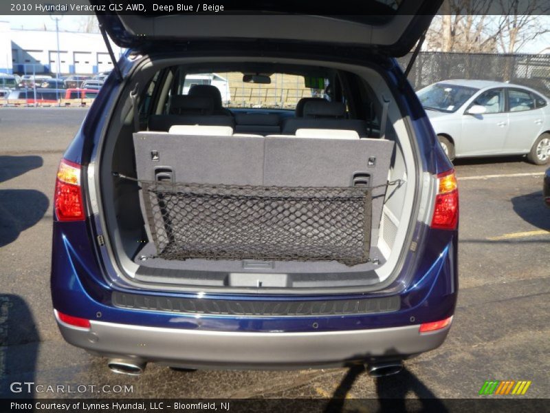 Deep Blue / Beige 2010 Hyundai Veracruz GLS AWD