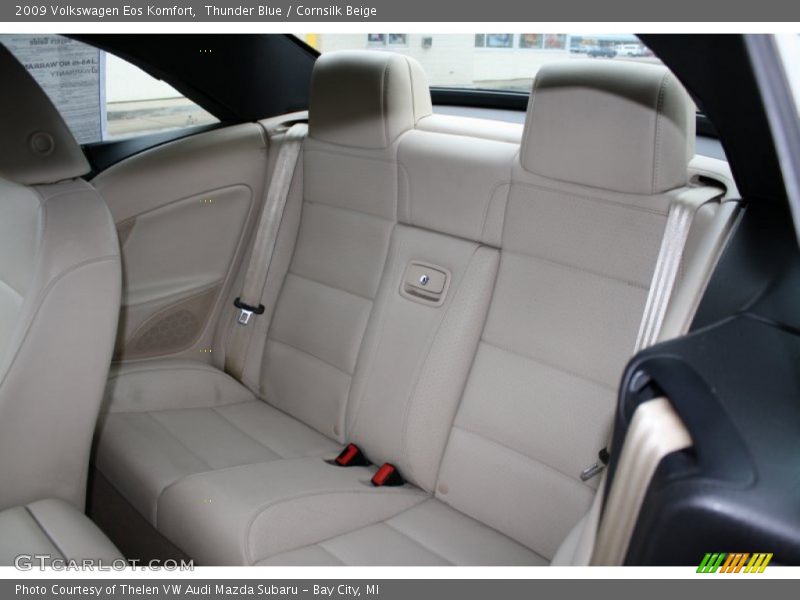 Thunder Blue / Cornsilk Beige 2009 Volkswagen Eos Komfort