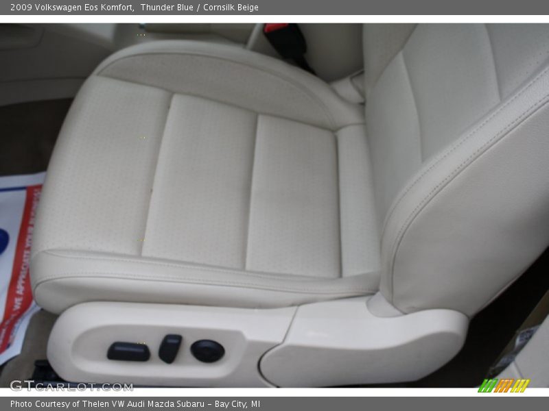 Thunder Blue / Cornsilk Beige 2009 Volkswagen Eos Komfort