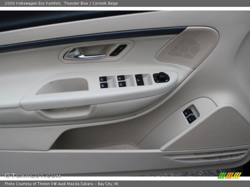 Thunder Blue / Cornsilk Beige 2009 Volkswagen Eos Komfort