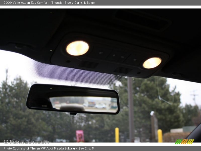 Thunder Blue / Cornsilk Beige 2009 Volkswagen Eos Komfort