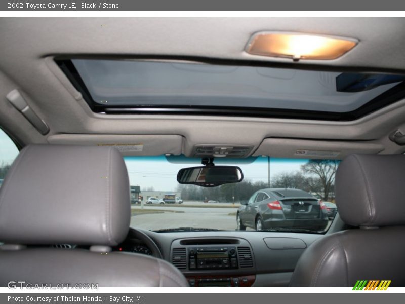 Black / Stone 2002 Toyota Camry LE